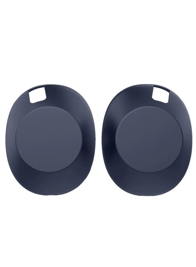 Headphone Cover for Sony WH-1000XM6 3-in-1 Silicone Case Skin Full Set Headband Protector Inner Outer Ear Cushion Covers For Sony WH-1000 XM6 Accesories (Navy Blue)  - Image 3
