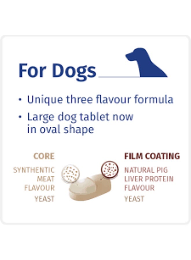 KRKA Milprazon, Broad Spectrum Anti-Parasite Tasty Chewable Tablets  for  for Small Dogs & Puppies, Strip(4 Tablets 2.5 mg/25 mg) From Varmacy - Image 3