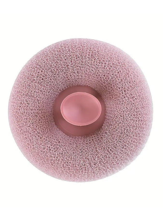 Goolsky Gently Exfoliate and Cleanse Your Skin with This 1pc Suction Cup Bath Sponge Cleaning Brush! - Image 1