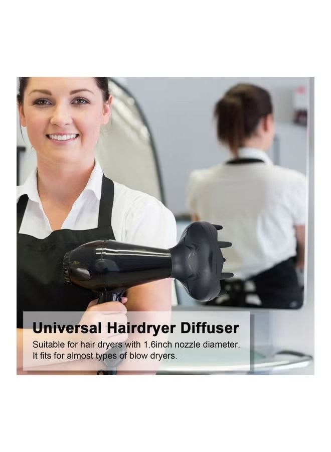 ORiTi Universal Hairdryer Diffuser Black - Image 5