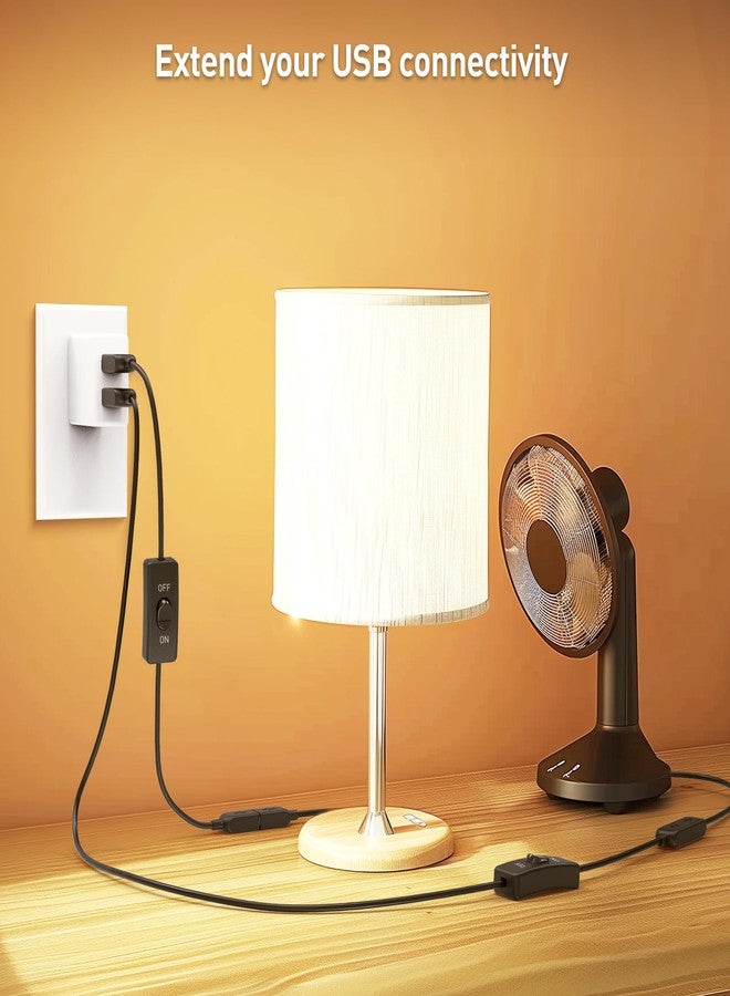 Cable Matters 2-Pack USB On Off Switch - 1ft, Support Data and Power, Short USBA Extension Cable with ON Off, USB Power Switch - Image 2