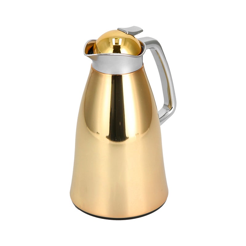 Dallaty vacuum flask beige and gold 1L - Image 3