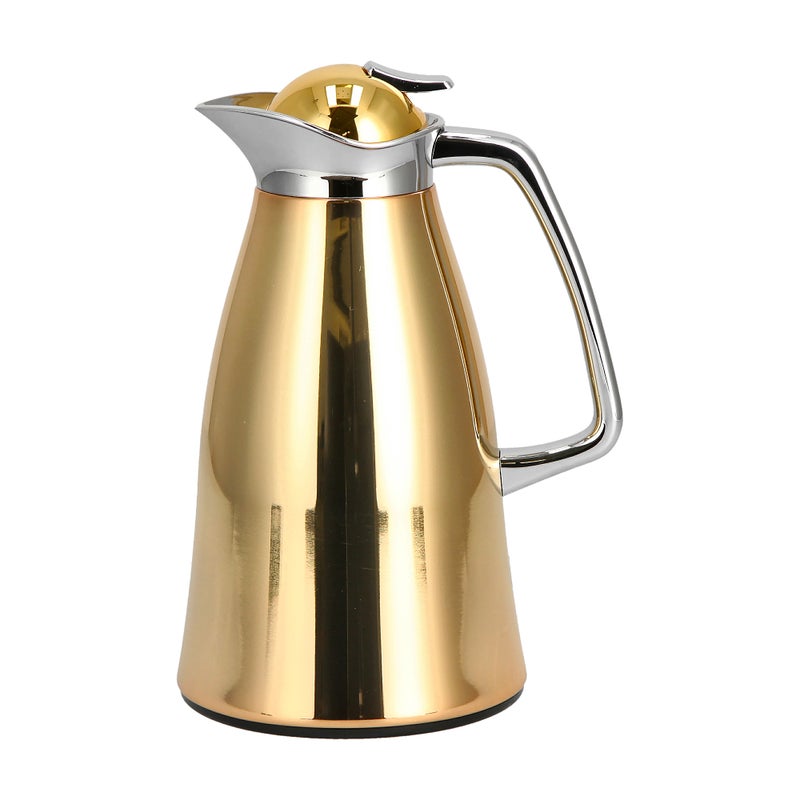 Dallaty vacuum flask beige and gold 1L - Image 2