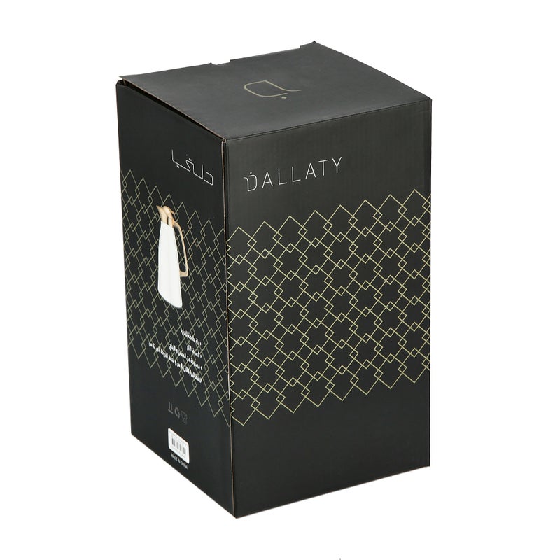 Dallaty vacuum flask beige and gold 1L - Image 5