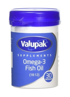 VALUPAK Omega-3 Fish Oil Capsules 30's  - Image 1