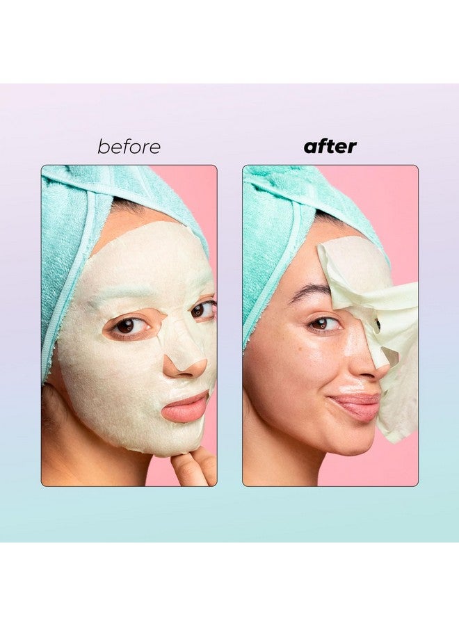 Vitamasques Face Masks Skincare Sheet Kit, 7-Pack - Juicy Collection of Triple-Layer Sheet Facial Masks - Pore Purifying, Brightening, and Hydrating - Image 3