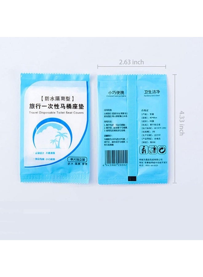 Queens Toilet Seat Covers Disposable 100 Pack for Travel – Friendly Packing for Kids Potty Training and Adults - Image 2