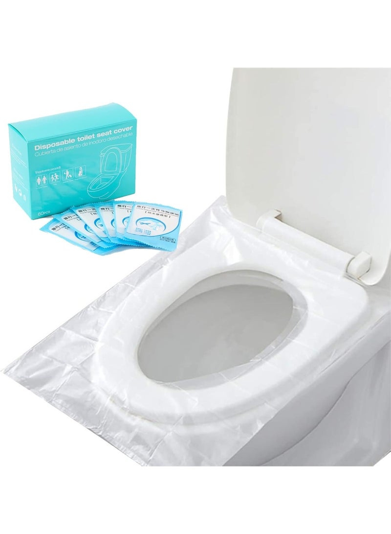 Queens Toilet Seat Covers Disposable 100 Pack for Travel – Friendly Packing for Kids Potty Training and Adults - Image 1