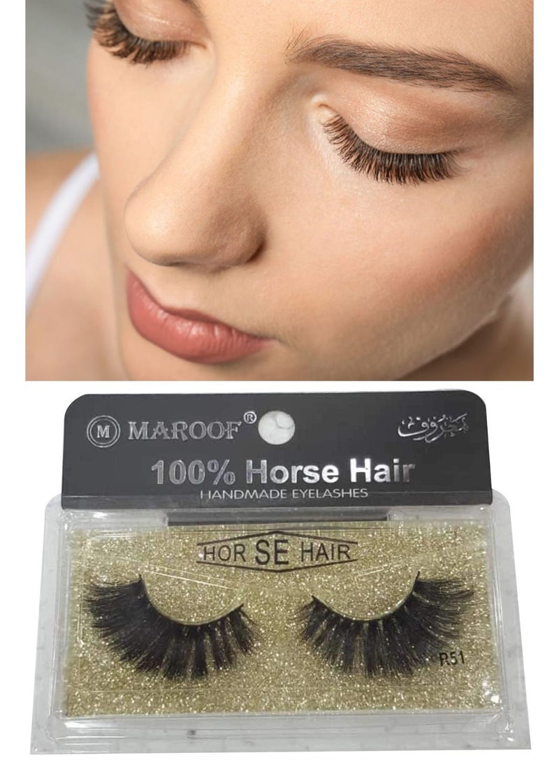 MAROOF Mink 3D Hair Handmade Eyelashes - Image 2
