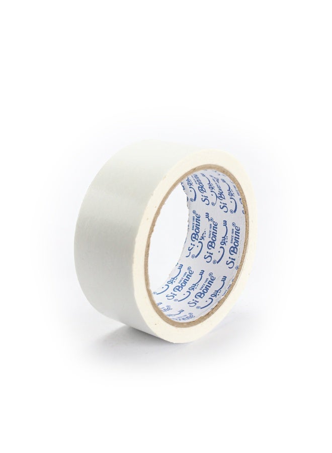 Si Bonne Heavy Duty Double Sided Tape for Chocolate Wrapping and Floral Decoration, 4 cm, 70 Rolls/Carton - Image 1