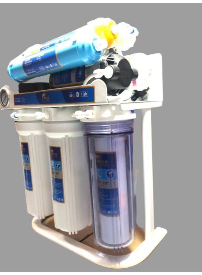 أكوا فلتر جهاز تحلية 7 مراحل  18.75 لتر فتنامي قاعدة + ساعة ضغط ( بدون تركيب ) - Image 2