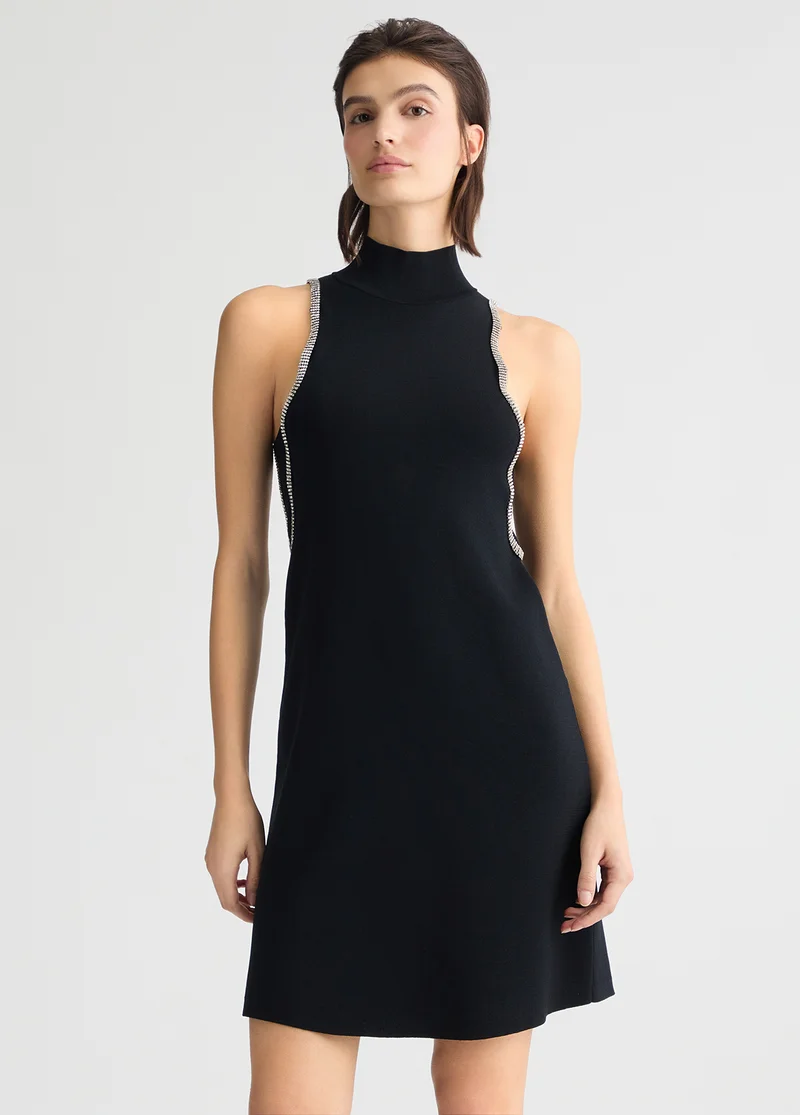 Liu Jo Knit dress with rhinestones