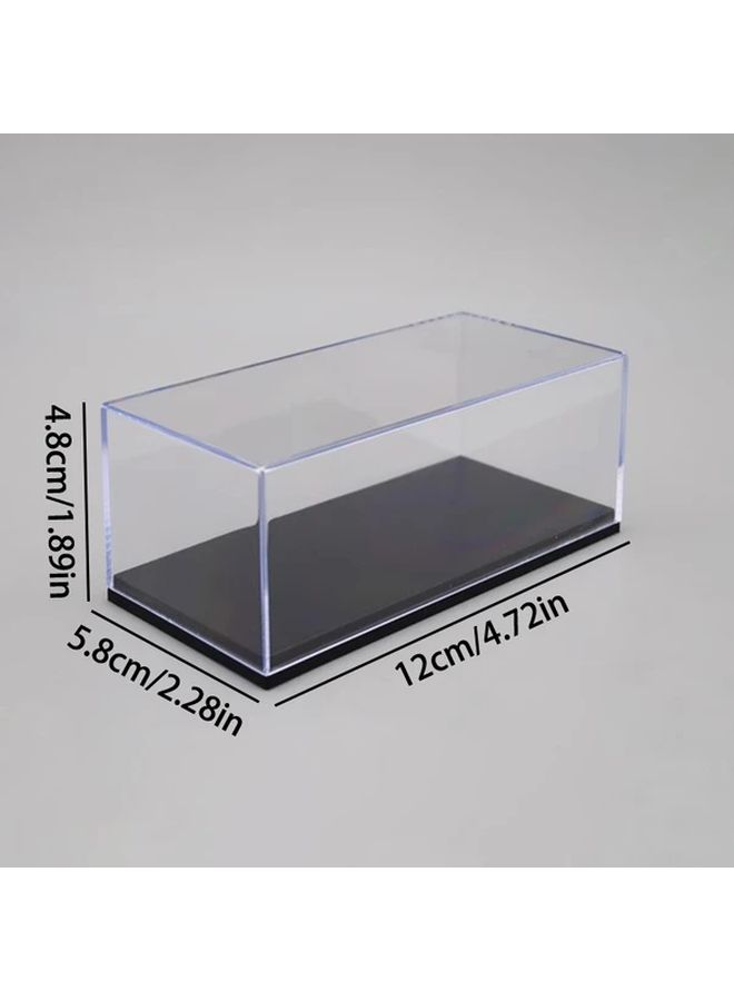 Black Acrylic Display Case For 1 64 Scale Car Models Dustproof Protective Cover - Image 3
