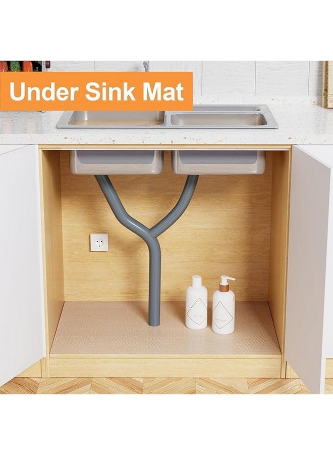 ElastPro حصيرة/ورقة مطاطية مضادة للانزلاق من ElastPro EVA على شكل دوائر (شفافة، 45 سم × 1.5 م)، أسيتات إيثيلين فينيل - Image 2