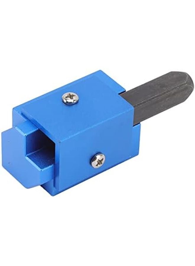 Acouto Blue High Right Angle Corner Chisel for Woodworking Hinge Recess Cutting and Squaring - Image 3