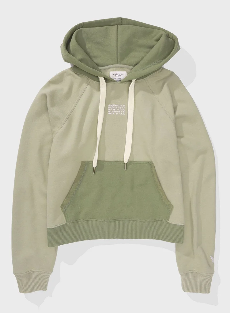 American Eagle  Color Block Hoodie for Women | Best Price UAE