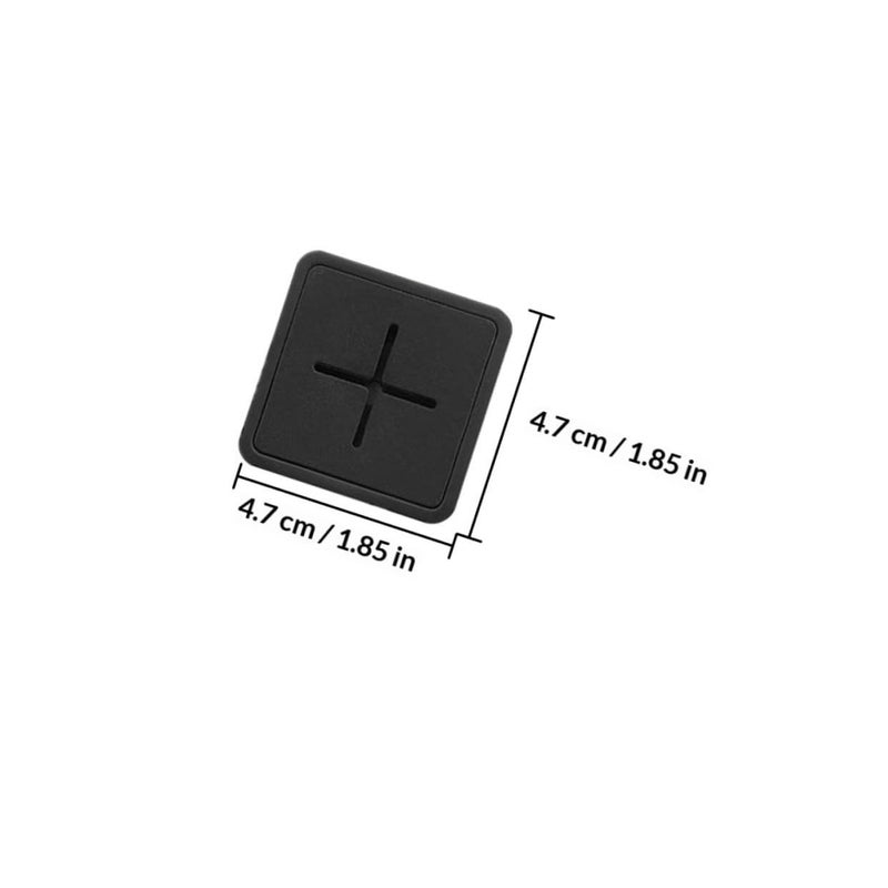 6 Pcs Adhesive Wall Hooks For Towels Tea Towel Clips Wall Mounted Kitchen Bathroom Storage Hooks Gray Black - Image 3