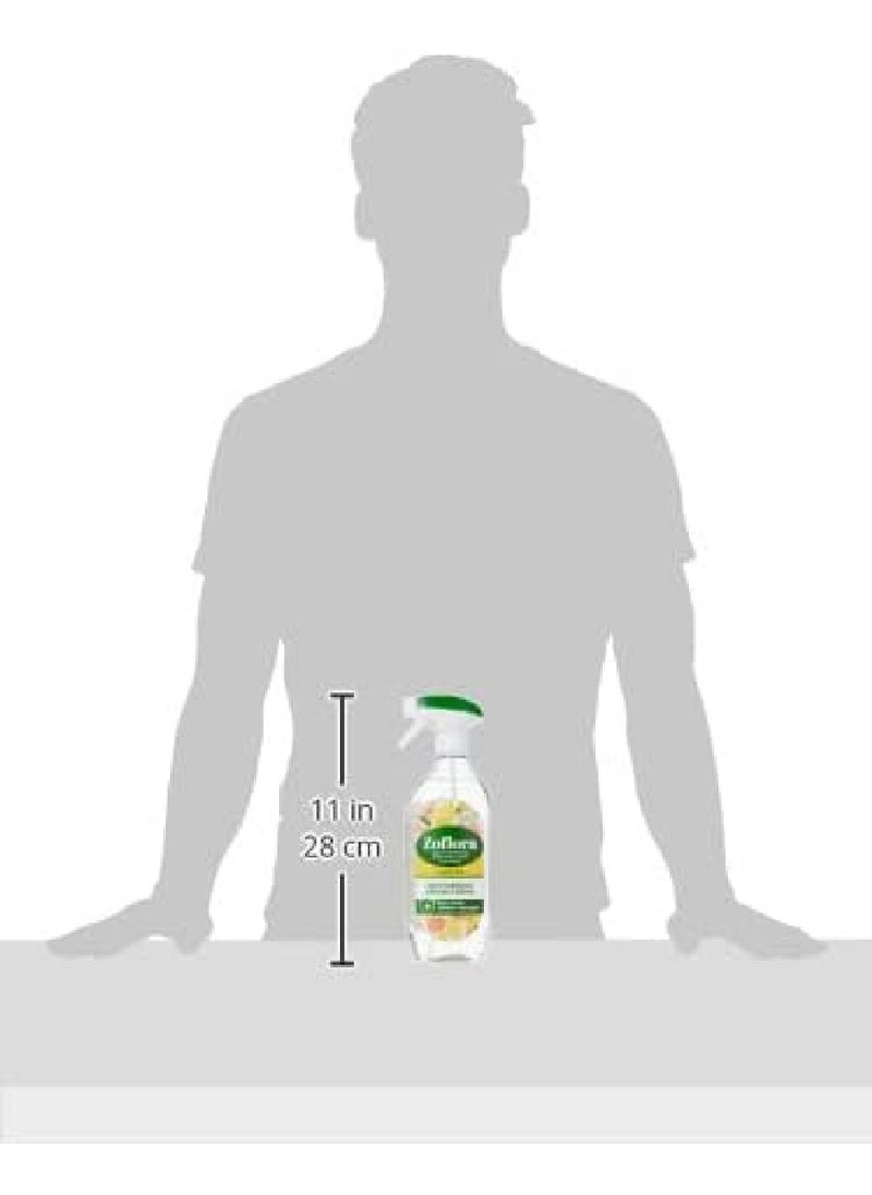 Zoflora - Zoflora 800 ml, Multi-purpose Concentrated Disinfectant All Surface Cleaner-Floor Cleaner-Effective against bacteria & Viruses-Long Lasting Lemon Zing Fragrance-Eliminates Odour-All Day Fresh. - Image 1