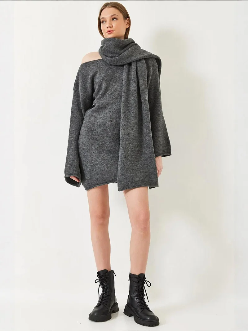 بيانكو لوتشي فستان ضيق برقبة قارب من لوتشي مع فيونكة