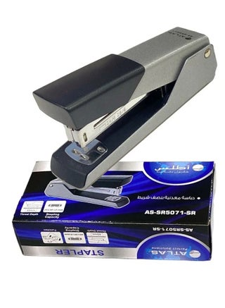 Half Strip Metal Stapler Silver With 25 Sheet Capacity - pzsku/ZE19B4A348EF961117F09Z/45/_/1712556261/6c7df21a-acb3-4a01-9709-0229d1d0227e
