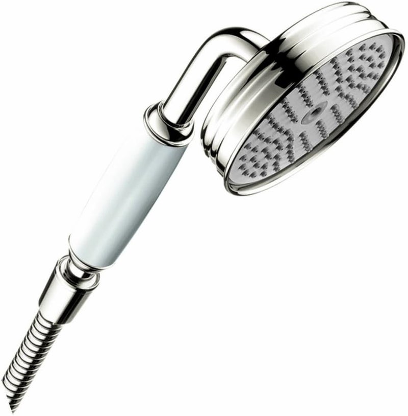 AXOR AXOR AXOR Montreux Luxury 4inch Handheld Shower Head Classic 1 RainAir 16320831 Polished Nickel  - Image 1