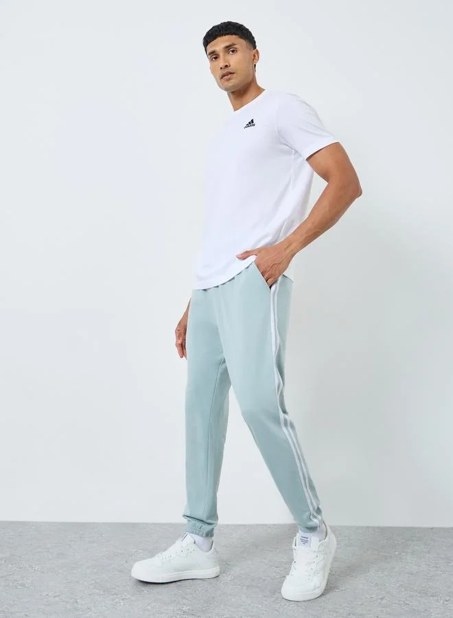 Styli Styli Men Slim Fit Terry Joggers with Side Taping