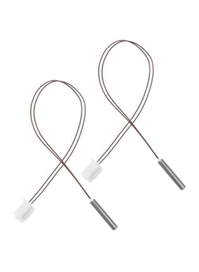 2 Pcs Ntc Thermistor Temperature Sensor For 3d Printer Reprap Replacement Parts Accurate Measurement Enhancing Printing Performance - Image 1