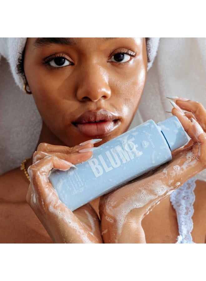 Blume Meltdown Salicylic Acid Cleanser - Balancing Gel Face Wash for Oily Skin - Hydrating Facial Cleanser with Glycerin & Ceramides - Non-Stripping & Makeup-Removing Skin Care (6 oz) - Image 3