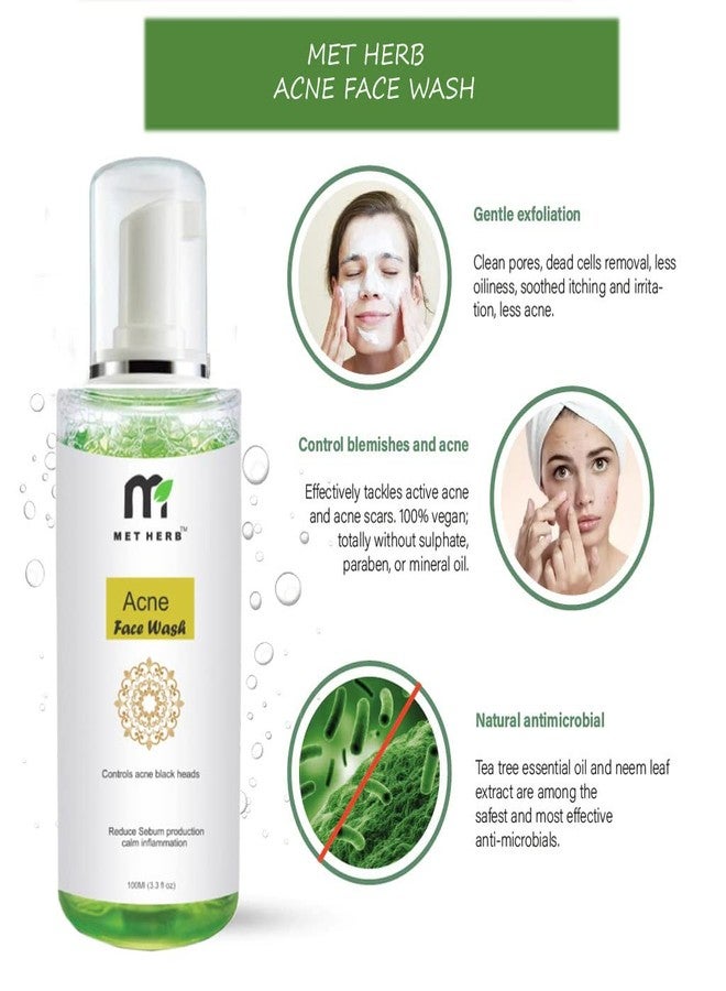 METHERB Curd Shampoo-200ml & Curd protein conditioner -200ml & Anit Acne Face wash -100ml (combo pack) - Image 5