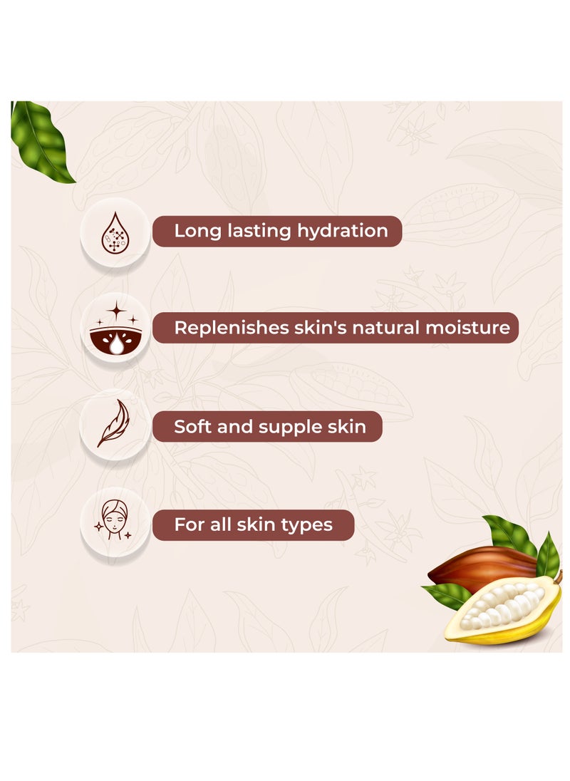 Yutika - Cocoa Butter Body Lotion, For Dry Dull Skin, Moisturizing Smoothing Body Lotion, 300ml - Image 1