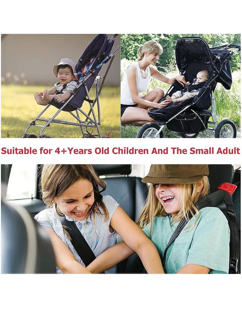 2 Pack Car Seat Anti Escape Harness Chest Clip, Safety Strap Prevent Children/Kids Taking Their Arms Out of Child Car Seat/High Chairs/Strollers/Baby Reins