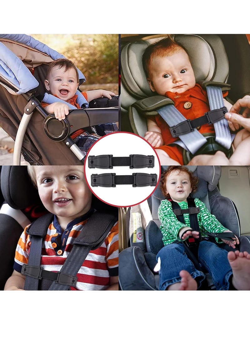 Gonice 2 Pack Car Seat Anti Escape Harness Chest Clip, Safety Strap Prevent Children/Kids Taking Their Arms Out of Child Car Seat/High Chairs/Strollers/Baby Reins  - Image 5