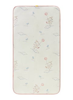 Babycare Babycare - Cooling Silk, Baby Sleeping Mat Moon Yellow , baby mattresses, baby coolers, breathable summer sleeping mats for babies, can be used in both directions.  - Image 1