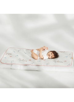 Babycare Babycare - Cooling Silk, Baby Sleeping Mat Moon Yellow , baby mattresses, baby coolers, breathable summer sleeping mats for babies, can be used in both directions.  - Image 3