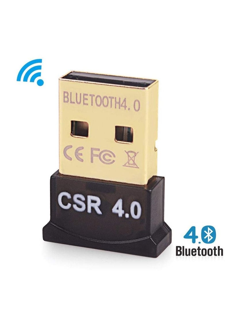 CSR - Mini Bluetooth 4.0 USB Adapter for PC Laptop - Image 1