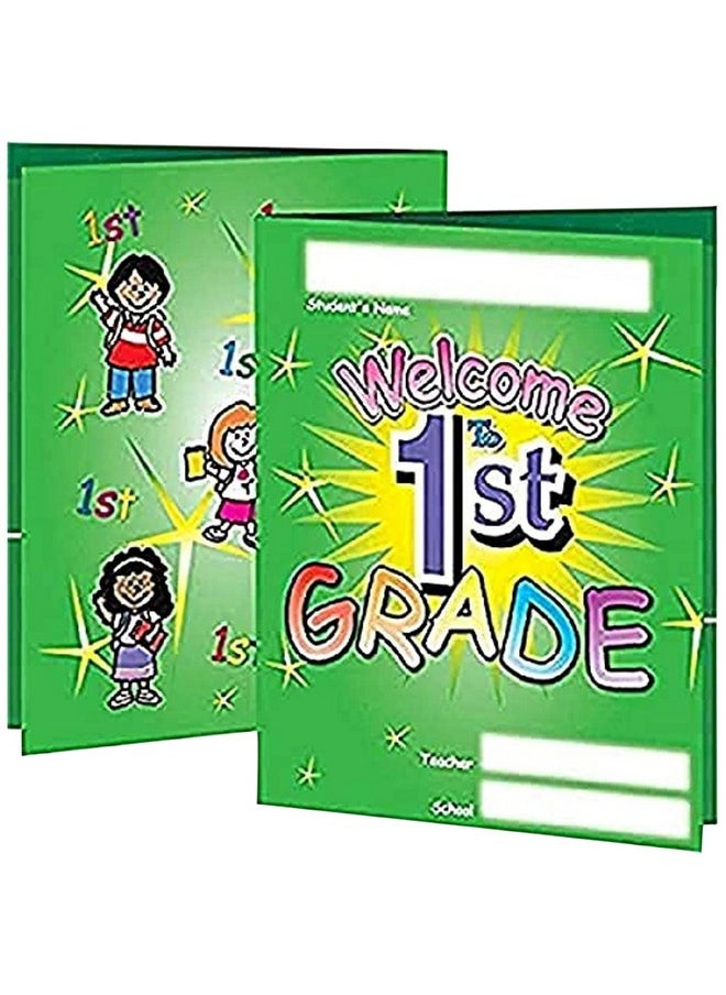 Really Good Stuff Welcome To First Grade Folders 12 Folders  - Image 1