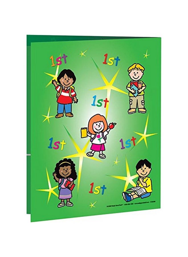 Really Good Stuff Welcome To First Grade Folders 12 Folders  - Image 2