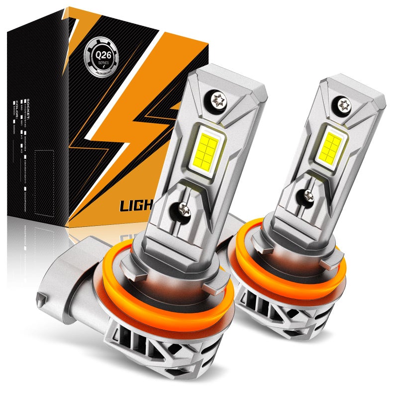 Auxbeam H11 H8 H9 Fog Lights, 20000LM 600% Brighter Wireless H11 Light for Off-Road Use or Fog Light, Plug and Play - Image 1