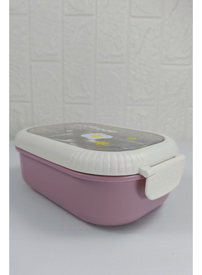 Toshionics Stainless Steel Classic Lunchbox 1.5L – Bento Meal Box with 2 Compartment and Spoon – Freezer, Dishwasher and Microwave Safe, Leakproof and Airtight with Dual Compartment, BPA-Free, Lightweight, Durable Food Container for Adults and Kids – Home, Office, School, Daycare, Travel – 19x13x6 cm - Image 4