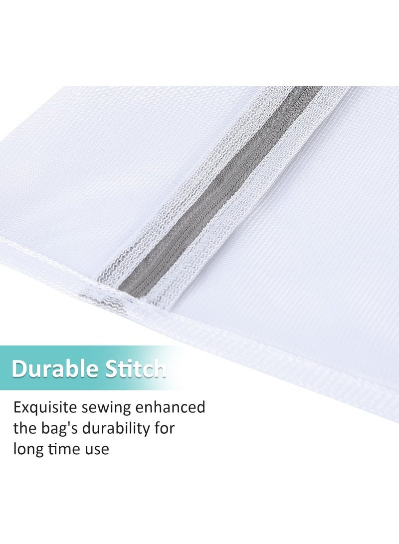 Mesh Laundry Bags for Delicates Durable Protective Wash Bags Travel Storage Bags for Intimates Lingerie,5PCS（2M,2L,1 Bra Bags） - Image 2