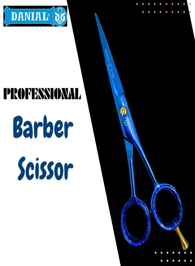 DANIAL Scissors for Hair Cutting Trimming Professional Salon Barber Scissors TITANIUM COATED Special Edge Shears Personal Home Hair Cutting Tools Stainless Steel Men Women Unisex - Image 2