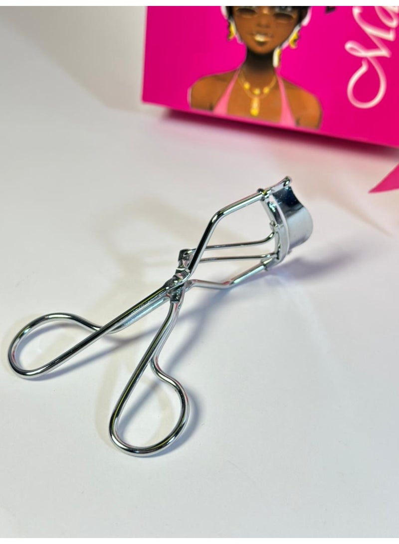 أداة تجعيد الرموش المحمولة، أداة تجعيد الرموش باللون الفضي - Image 3