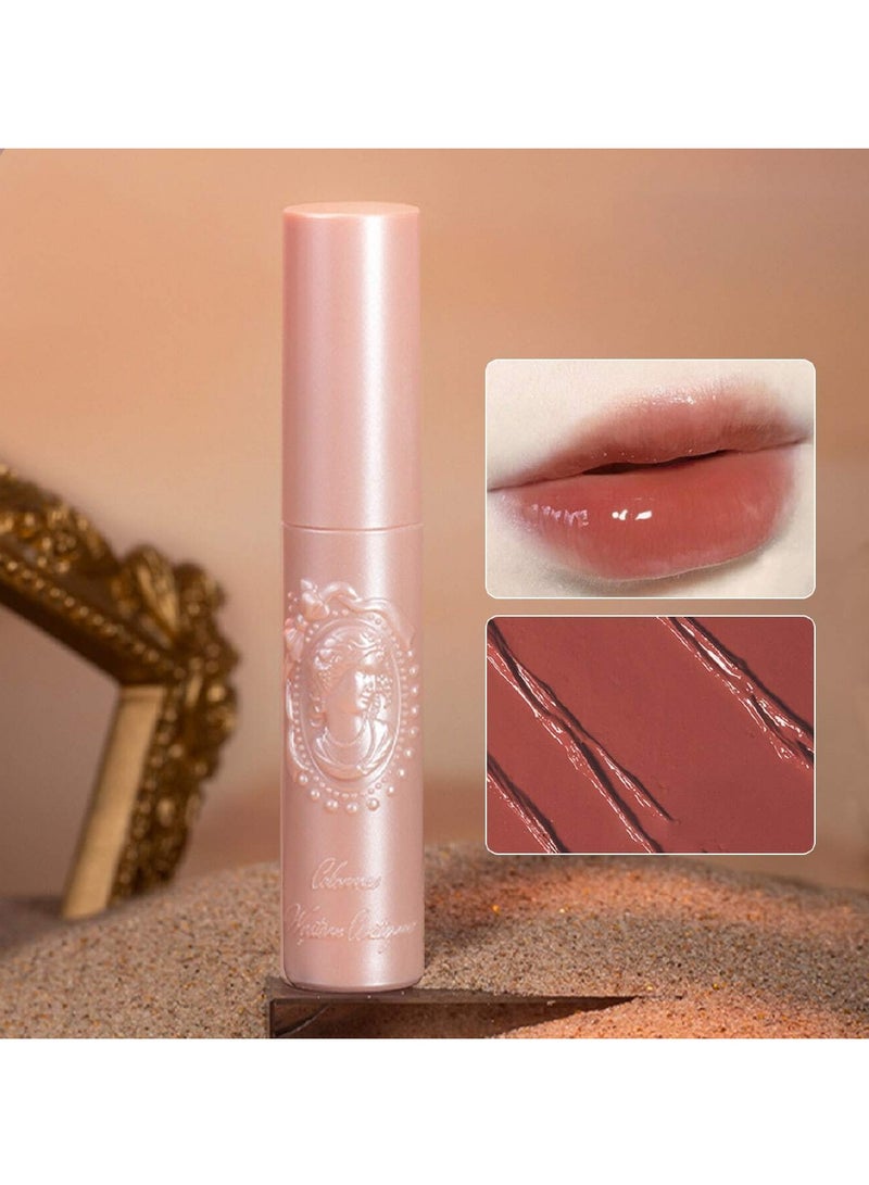 COLORROSE Western Antique Relief Mirror Lip Glaze - 3.5g (1635 Drunken Oolong) - Image 3