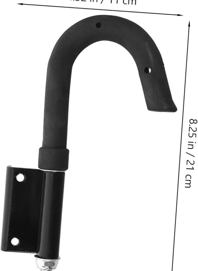 Heavy Duty Ladder Hook 2 Pack For Telescoping Ladders Garage Ceiling Mount Hanger Enhanced Stability Easy Installation - Image 3