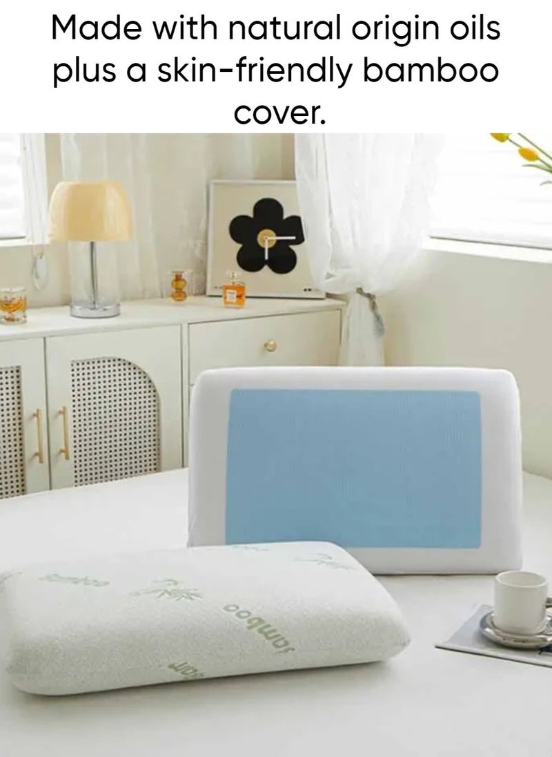 Cannon - Memory Foam Pillow With Cooling Gel - Image 1