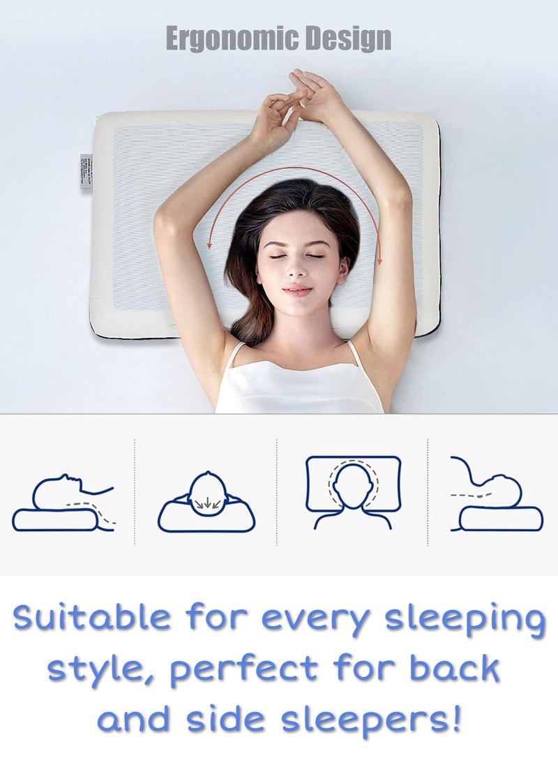Cannon - Memory Foam Pillow With Cooling Gel - Image 1