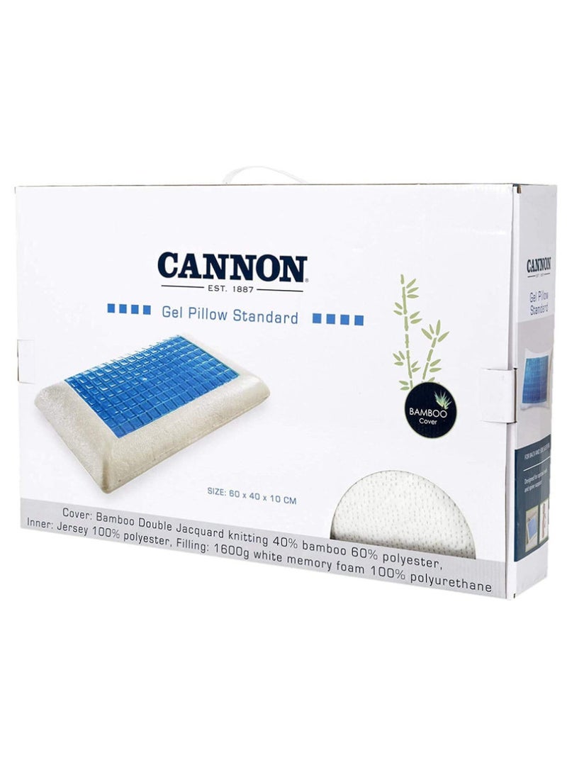 Cannon - Memory Foam Pillow With Cooling Gel - Image 1