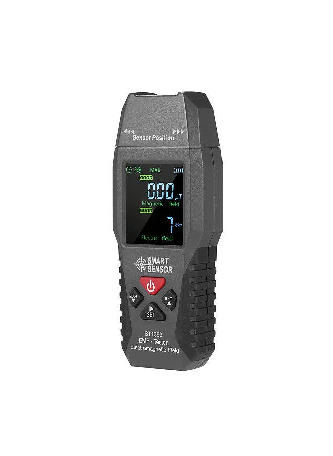 SMART SENSOR - SMART SENSOR ST1393 EMF Meter Electromagnetic Field EMF Detector  Handheld Mini Digital LCD Electromagnetic Field Radiation Tester - Image 1
