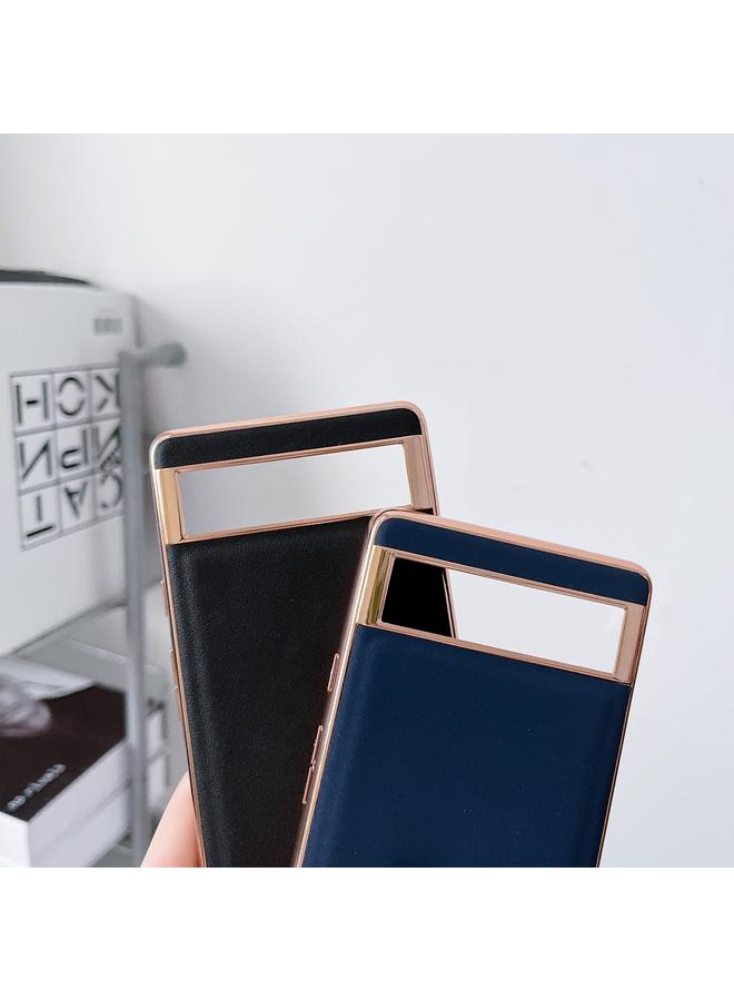 اس-توب جراب لهاتف Google Pixel 6 Pro مصنوع من الجلد الطبيعي من سلسلة Xiaoya مع طلاء نانو كهربائي - Image 3