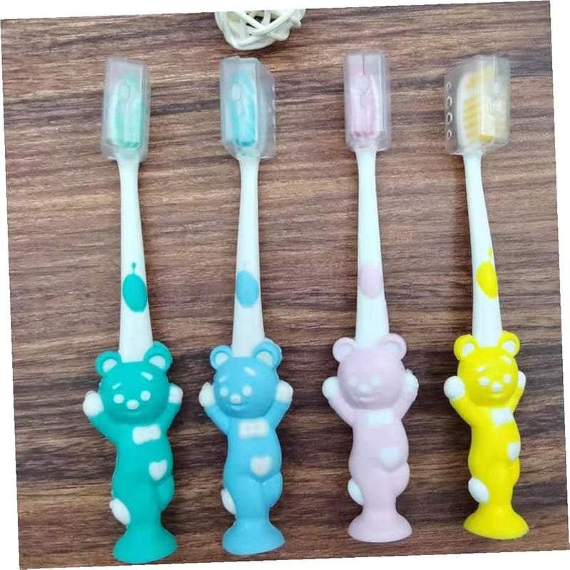 VALICLUD 24 Pack Bear Shaped Toothbrushes Soft Bristles For Kids Oral Care - Image 5